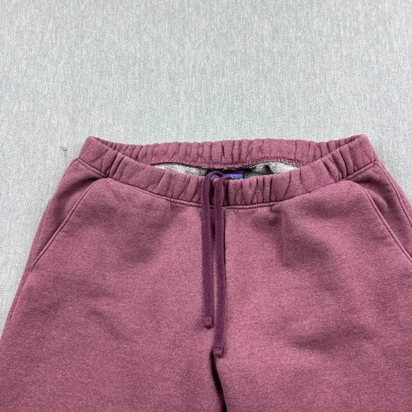 Patagonia Pants Womens Medium Red Fitz Roy Icon Uprisal Sweatpants Fleece 26067 - Picture 5 of 16